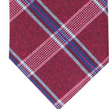 Perry Ellis Men's Dover Plaid Tie Med Purple Size Regular