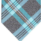 Perry Ellis Men's Duxbury Plaid Tie Black Size Regular