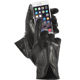 Isotoner Signature  Men's Stretch Gloves Black Size  Medium