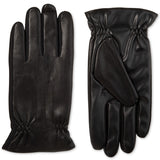 Isotoner Signature Men's Sleekheat Faux Nappa Gloves Black Size X-Large