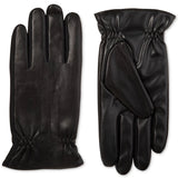 Isotoner Signature Men's Sleekheat Faux Nappa Gloves Black Size X-Large