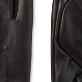 Isotoner Signature Men's Sleekheat Faux Nappa Gloves Black Size X-Large