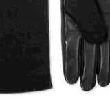 Isotoner Signature Men's Faux Leather Driving Gloves Black Size Large