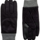 Isotoner Signature Men's Smartdri Gloves Black Size Large