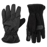 Isotoner Signature Men's Sleekheat Touchscreen Black Size Large