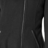 Maralyn & Me Juniors' Faux-Faux-Trim Hooded Coat Black Size XX-Large