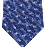 Michael Kors Men's Classic Tossed Pine Silk Twill Tie Navy Size Regular