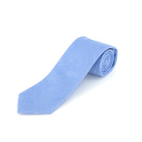 Michael Kors Men's Satin Texture Paisley Silk Tie Blue Size Regular