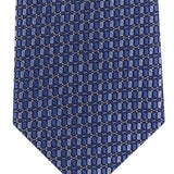 Michael Kors Men's Small Optical Geometric Tie Blue Size Regular