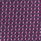 Michael Kors Men's Small Optical Geometric Tie Dark Pink Size Regular