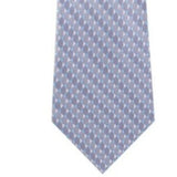 Michael Kors Men's Mirrored Circles Tie Blue Size Regular