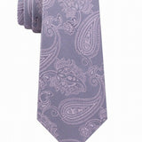 Michael Kors Men's Perfect Movement Paisley Tie Gray One Size