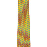 Tommy Hilfiger Men's Small Parrot Silk Tie Yellow Size Regular