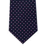 Tommy Hilfiger Men's Pin Dot Silk Tie Pink Size Regular