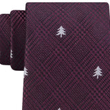 Tommy Hilfiger Men's Holiday Tree Tie Red Size Regular