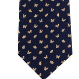 Tommy Hilfiger Men's Mini Butterfly Silk Tie Yellow Size Regular