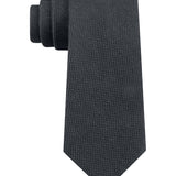 Tommy Hilfiger Men's Aaran Solid Tie Gray Size Regular