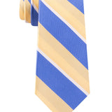 Tommy Hilfiger Men's Bright Medium Stripe Tie Yellow Size Regular
