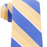 Tommy Hilfiger Men's Bright Medium Stripe Tie Yellow Size Regular
