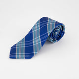 Tommy Hilfiger Men's Vincent Plaid Tie Turquoise One Size