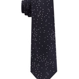 Calvin Klein Men's Speckled Dots Tie Black Size Regular