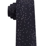Calvin Klein Men's Speckled Dots Tie Black Size Regular