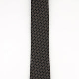 Calvin Klein Men's Classic Medallion Silk Tie Black Size Regular