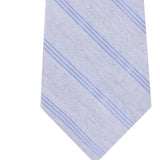 Calvin Klein Men's Stripe Slim Tie Navy Size Regular