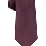 Calvin Klein Men's Shimmer Solid Tie Red Size Regular