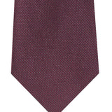 Calvin Klein Men's Shimmer Solid Tie Red Size Regular