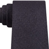 Calvin Klein Men's Classic Metallic Solid Tie Black Size Regular