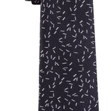 Calvin Klein Men's Skinny Scattered Dashes Tie Black Size Regular