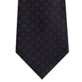 Kenneth Cole Reaction Men's Slim Open Square Geo Tie Black Size Regular