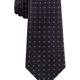 Kenneth Cole Reaction Men's Mosaic Slim Geo Tie Black Size Regular