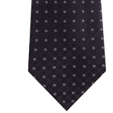 Kenneth Cole Reaction Men's Mosaic Slim Geo Tie Black Size Regular