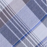 Kenneth Cole Reaction Men's Turning Point Plaid Slim Tie Gray One Size