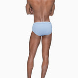 Calvin Klein Men's 6 Pk Hip Briefs Blue Size X-Large