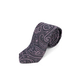 Ryan Seacrest Distinction Men's Gardenia Paisley Slim Silk Tie Pink Size Regular
