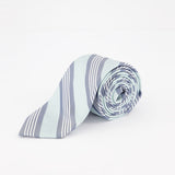 Ryan Seacrest Men's Imperial Stripe Slim Tie Blue One Size