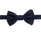 Ryan Seacrest Distinction Men's Angus Solid Pre-Tied Bow Tie Blue Size Regular