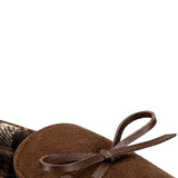 Gold Toe Men's Tie Moccasins Dark Beige Size Medium