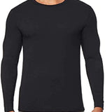 32 Degrees Men's Base Layer Crew Neck Shirt Black Size Medium