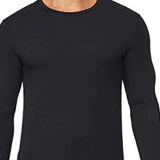 32 Degrees Men's Base Layer Crew Neck Shirt Black Size Medium