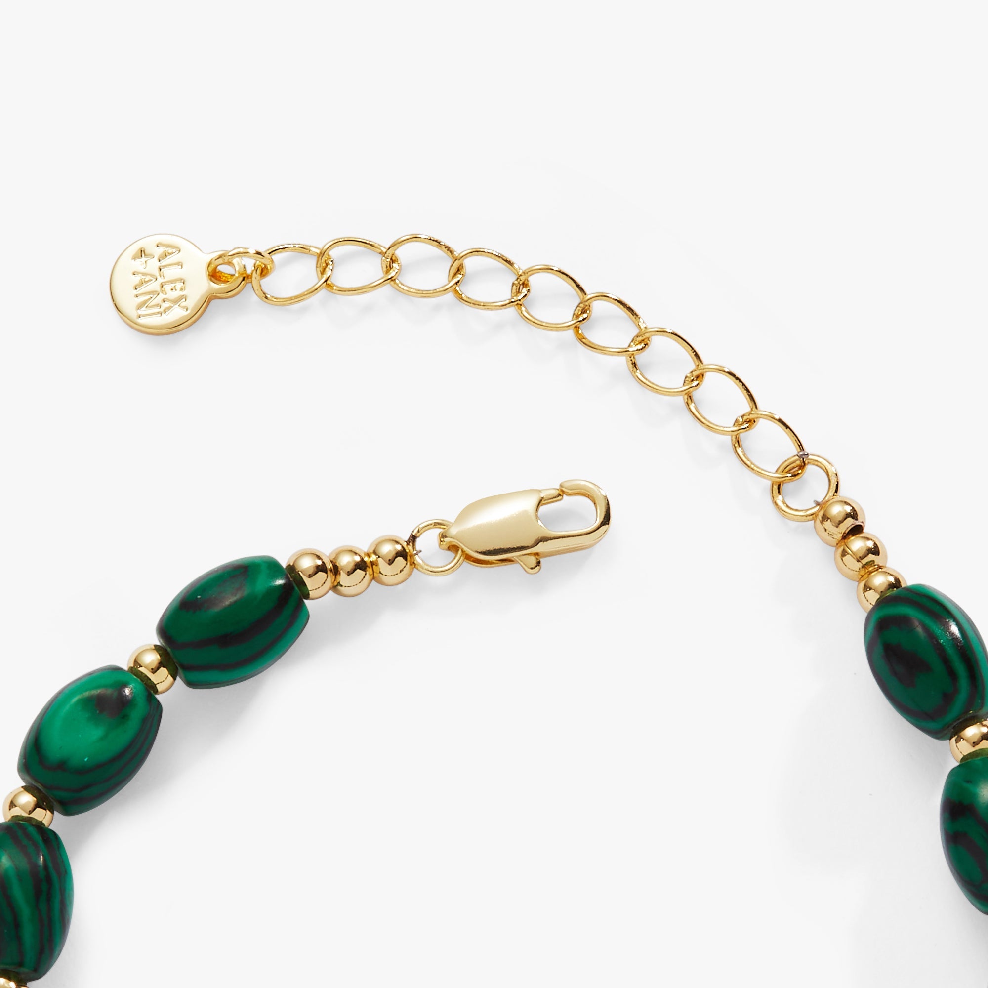 Malachite Charm Bracelet