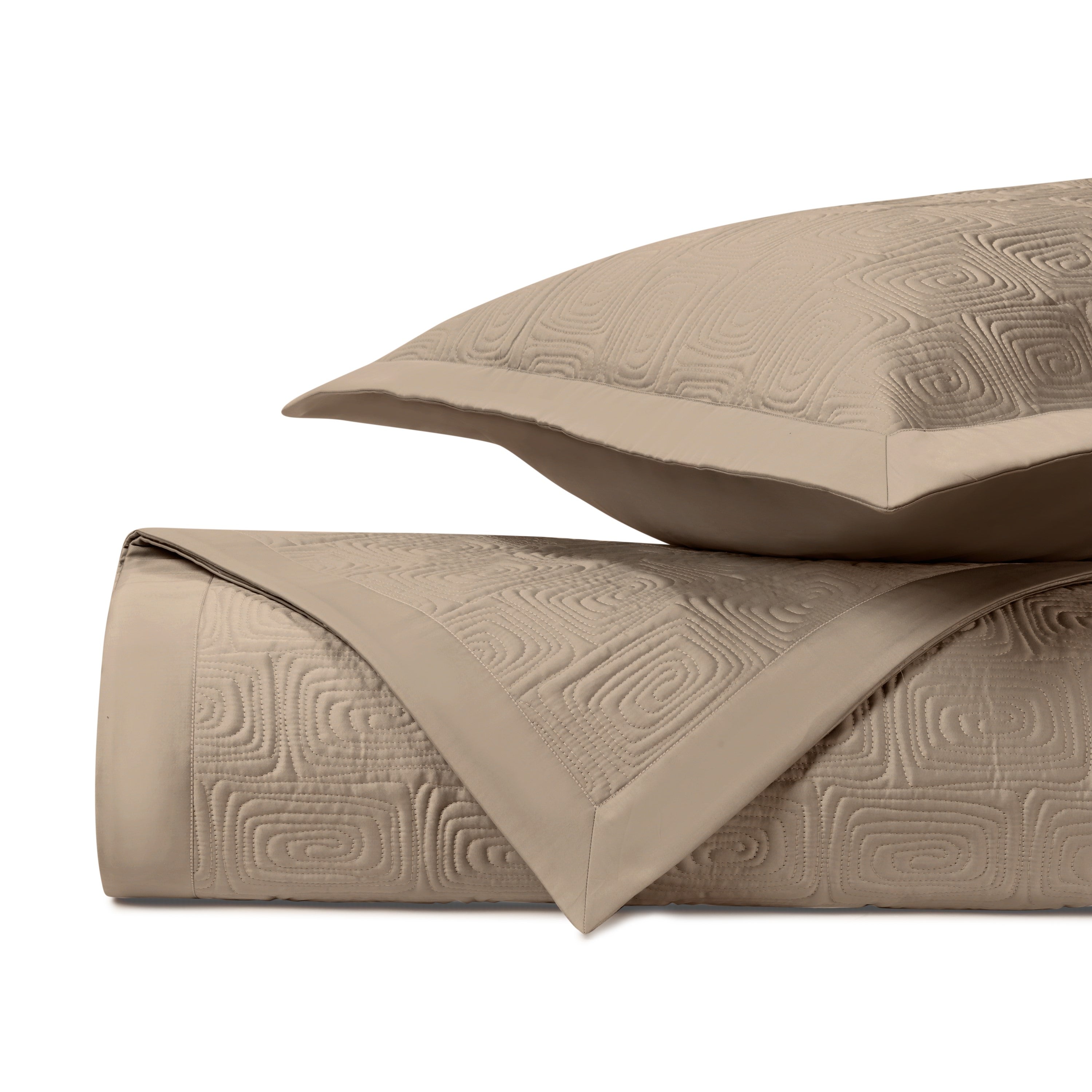 Maze Quilted Coverlet Set