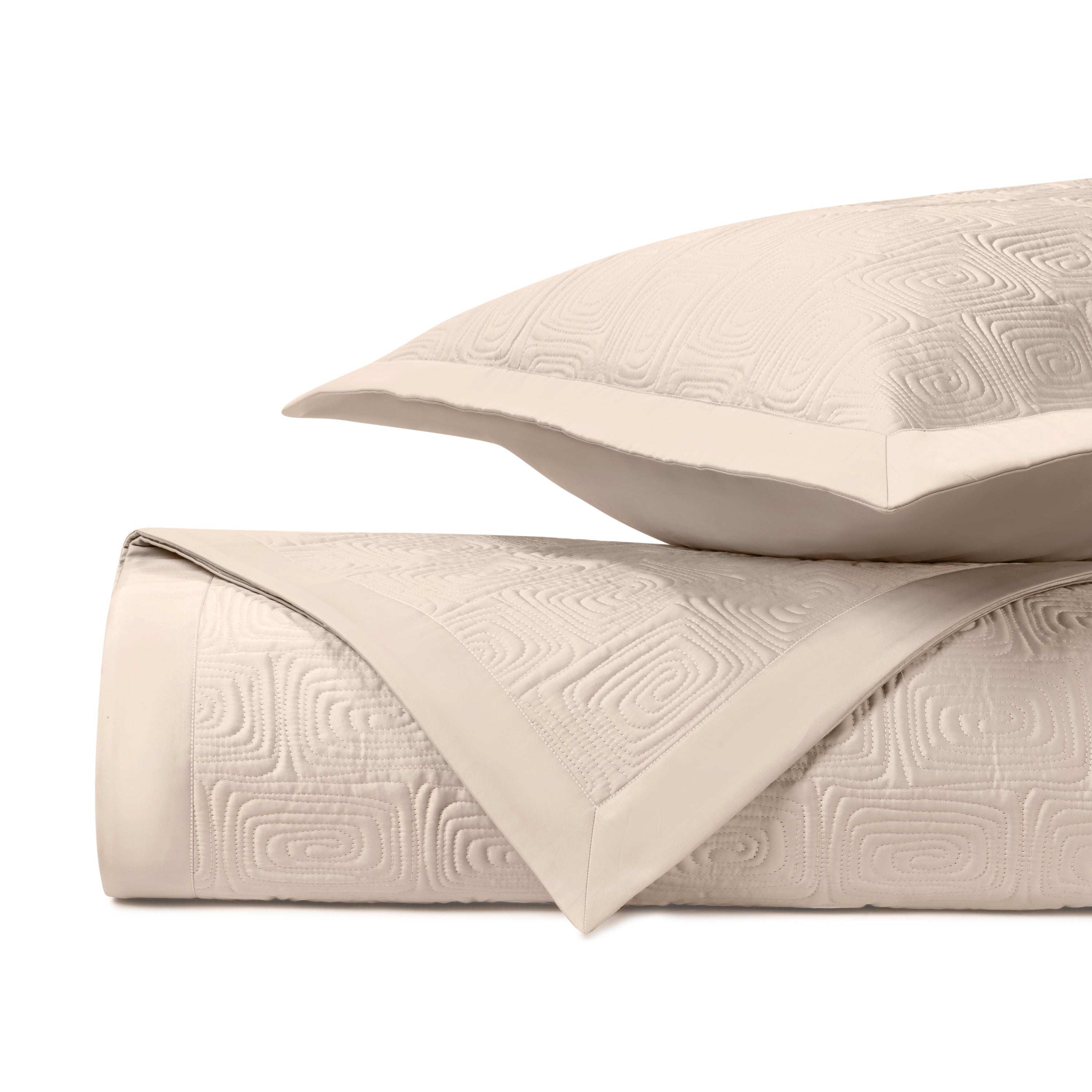 Maze Quilted Coverlet