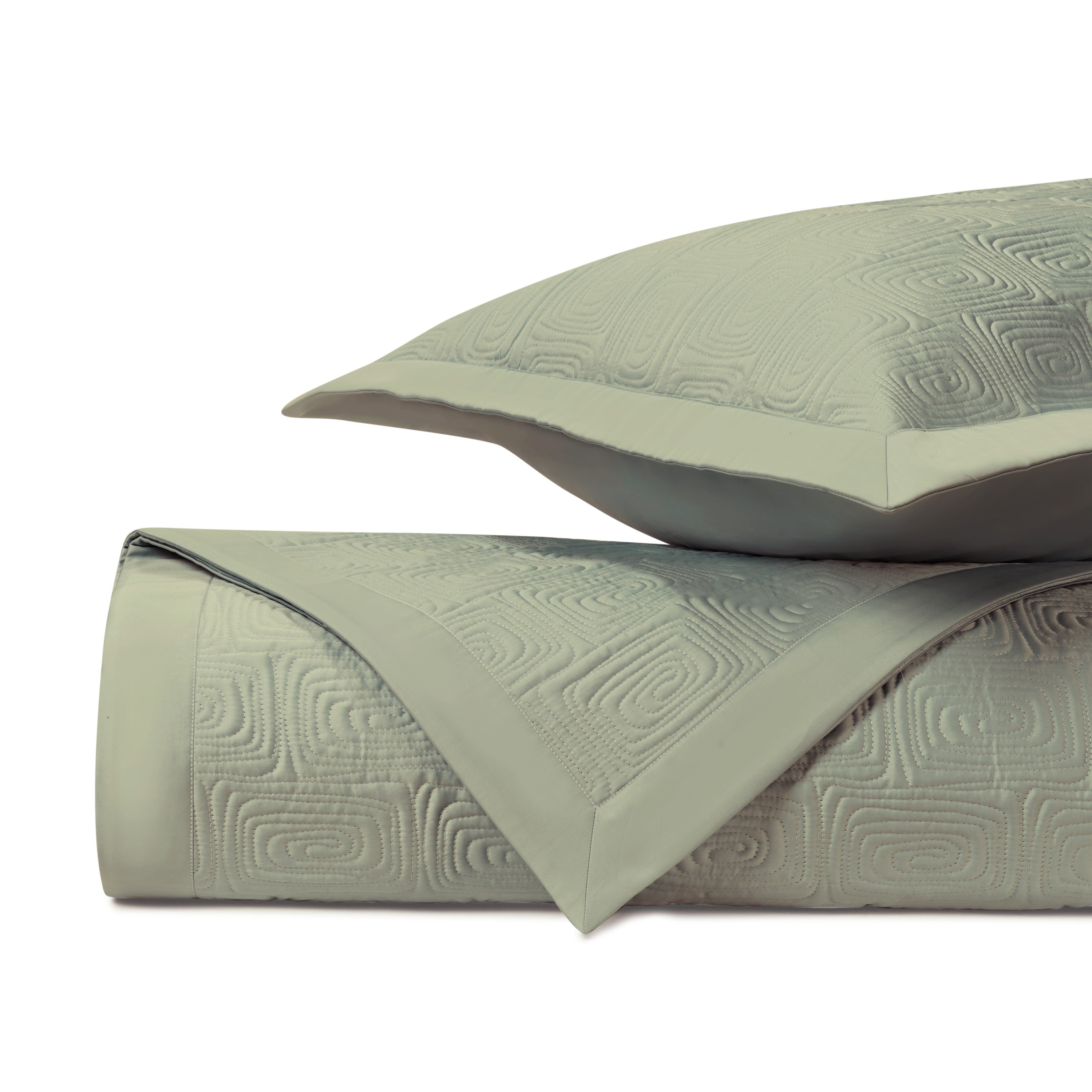 Maze Quilted Coverlet