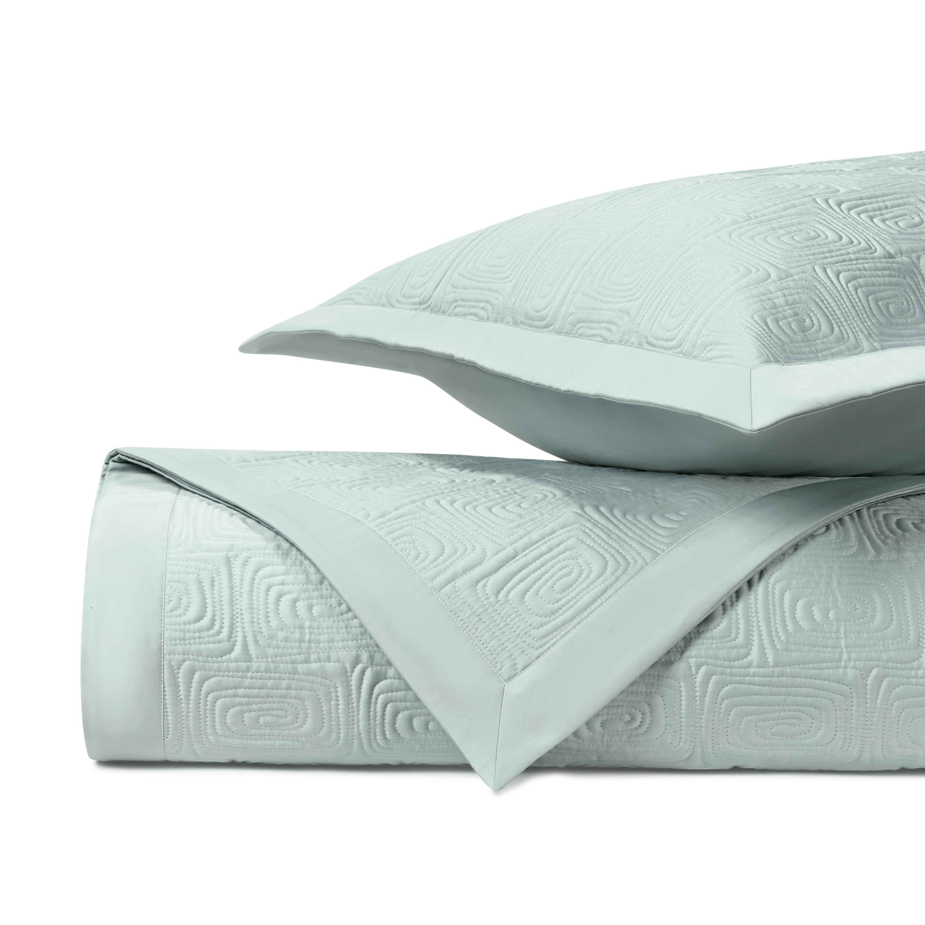 Maze Quilted Coverlet (euro) Set