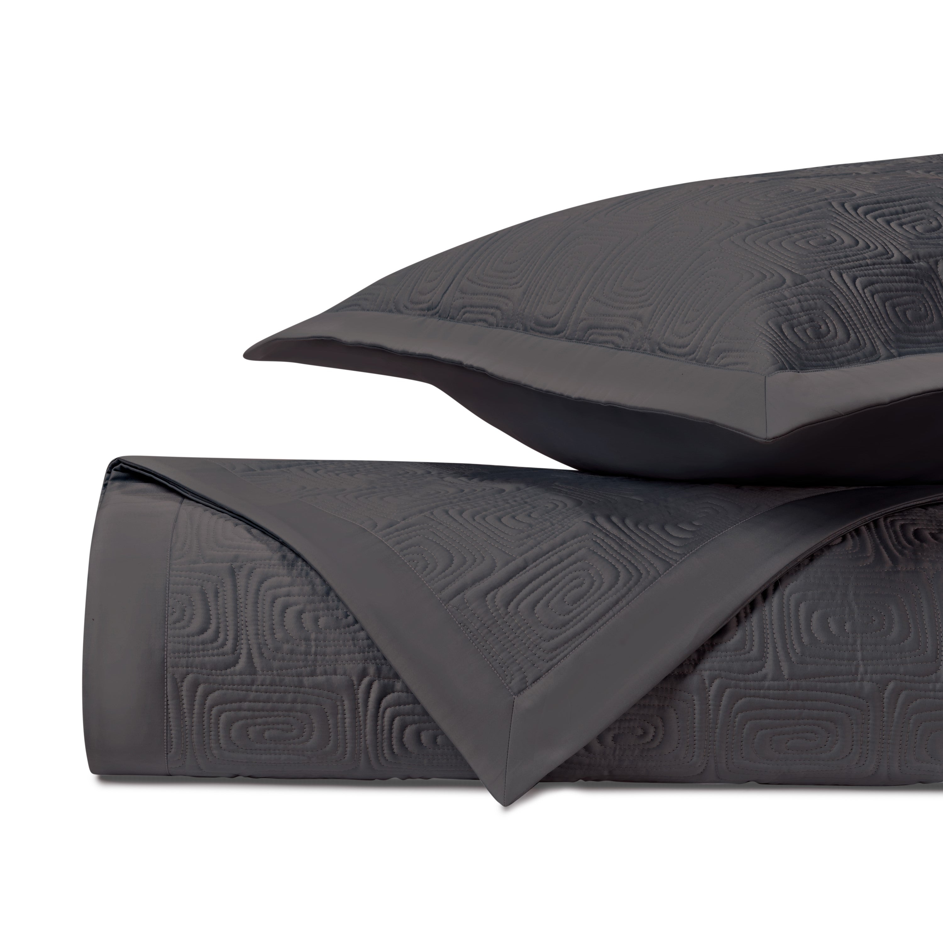 Maze Quilted Coverlet (euro) Set
