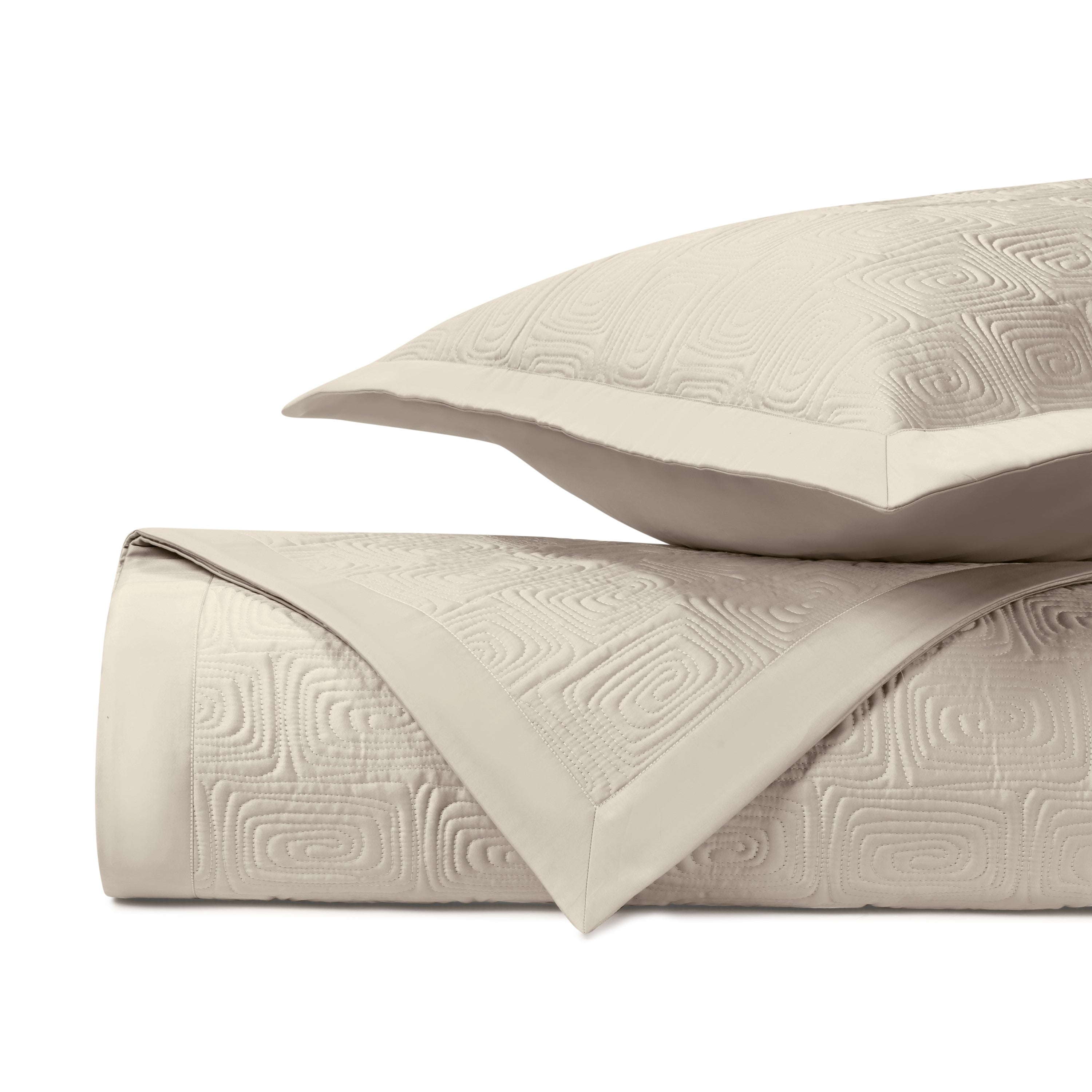 Maze Quilted Coverlet
